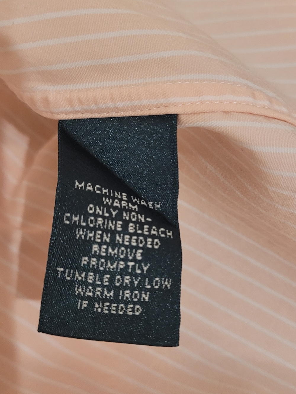 Vintage Rare Women's Lauren Ralph Lauren Pink Striped Button Down Shirt XL - Picture 5 of 11
